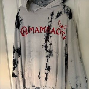 Mambacita x DANNJO Hoodie Black Tie Dye Unisex - Size L